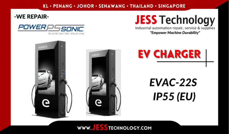 Repair POWER SONIC EV CHARGING EVAC-22S IP55 (EU) Malaysia, Singapore, Indonesia, Thailand