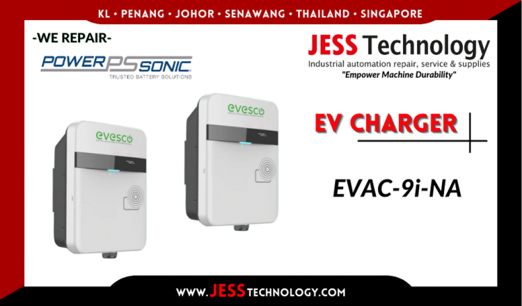 Repair POWER SONIC EV CHARGING EVAC-9i-NA Malaysia, Singapore, Indonesia, Thailand