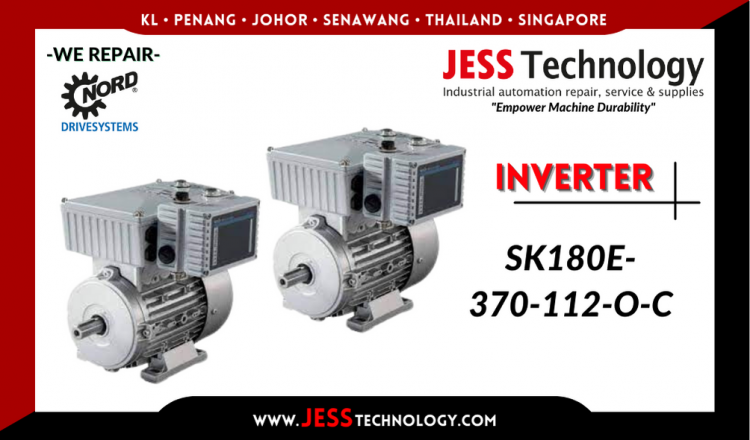 Repair NORD DRIVESYSTEMS INVERTER SK180E-370-112-O-C Malaysia, Singapore, Indonesia, Thailand