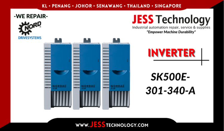 Repair NORD DRIVESYSTEMS INVERTER SK500E-301-340-A Malaysia, Singapore, Indonesia, Thailand