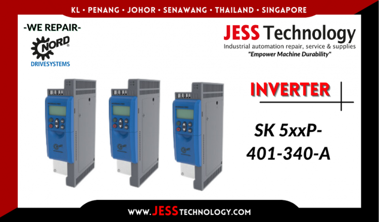 Repair NORD DRIVESYSTEMS INVERTER SK 5xxP-401-340-A Malaysia, Singapore, Indonesia, Thailand