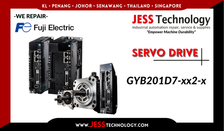 Repair FUJI ELECTRIC SERVO DRIVE GYB201D7-xx2-x Malaysia, Singapore, Indonesia, Thailand