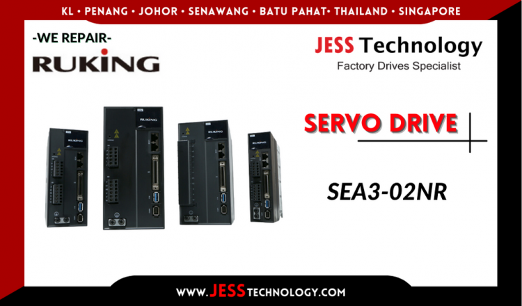 Repair RUKING SERVO DRIVE SEA3-02NR Malaysia, Singapore, Indonesia, Thailand