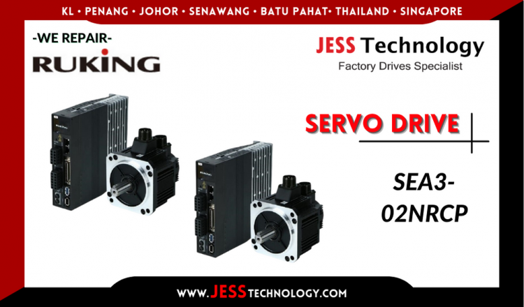 Repair RUKING SERVO DRIVE SEA3-02NRCP Malaysia, Singapore, Indonesia, Thailand