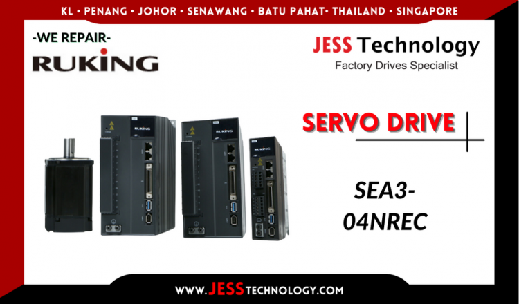 Repair RUKING SERVO DRIVE SEA3-04NREC Malaysia, Singapore, Indonesia, Thailand