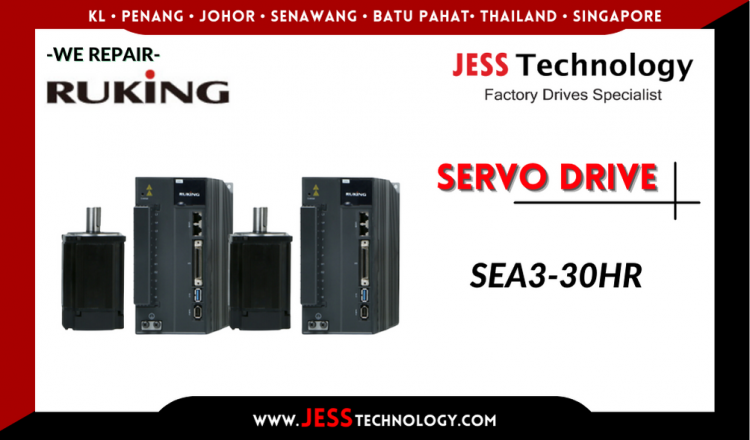 Repair RUKING SERVO DRIVE SEA3-30HR Malaysia, Singapore, Indonesia, Thailand