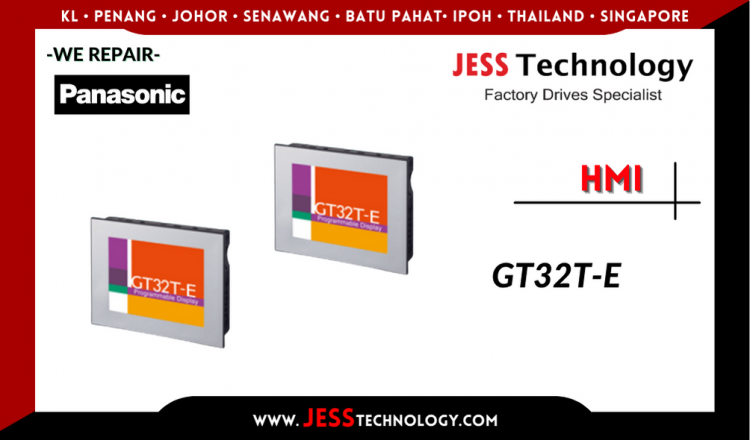 Repair PANASONIC HMI GT32T-E Malaysia, Singapore, Indonesia, Thailand