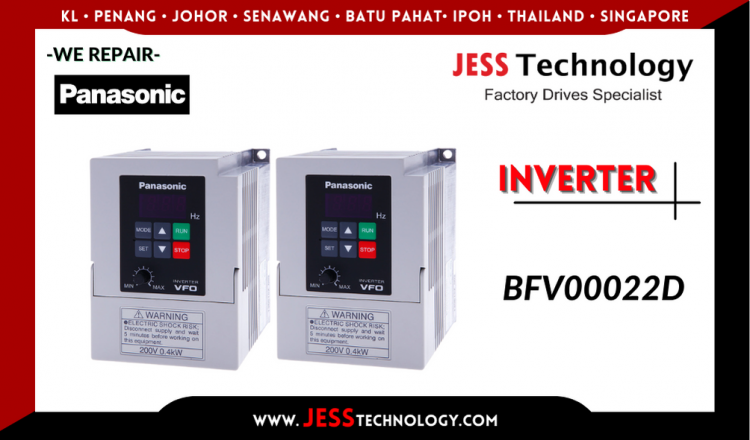 Repair PANASONIC INVERTER BFV00022D Malaysia, Singapore, Indonesia, Thailand