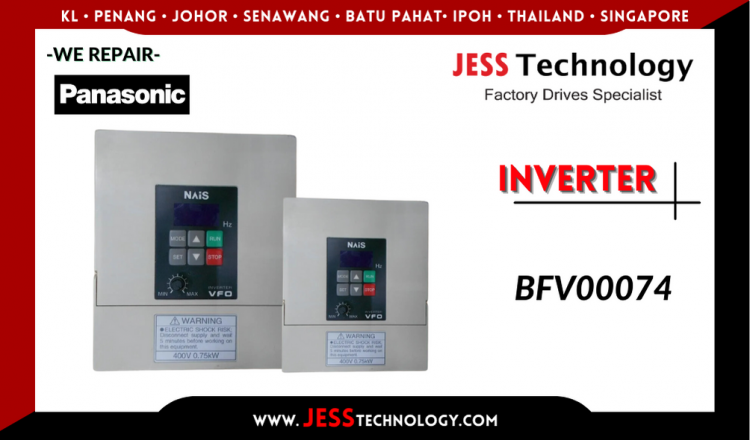 Repair PANASONIC INVERTER BFV00074 Malaysia, Singapore, Indonesia, Thailand