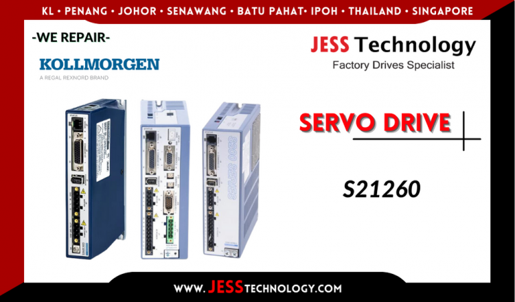 Repair KOLLMORGEN SERVO DRIVE S21260 Malaysia, Singapore, Indonesia, Thailand