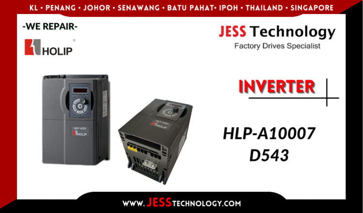 รับซ่อม HOLIP INVERTER HLP-A10007D543  ชลบุรี, ศรีราชา, ระยอง