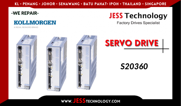 รับซ่อม KOLLMORGEN SERVO DRIVE S20360 ชลบุรี, ศรีราชา, ระยอง