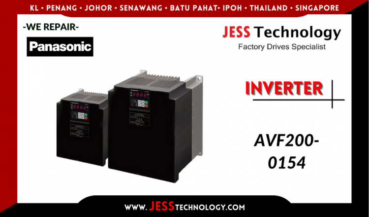 รับซ่อม PANASONIC INVERTER AVF200-0154 ชลบุรี, ศรีราชา, ระยอง