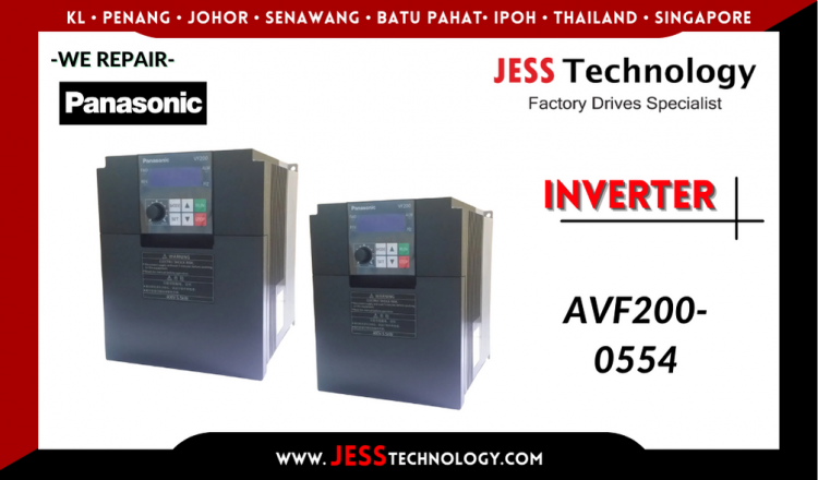 รับซ่อม   PANASONIC INVERTER AVF200-0554  ชลบุรี, ศรีราชา, ระยอง