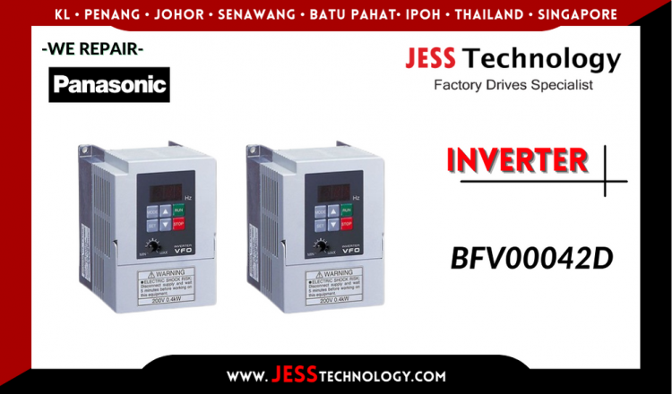 รับซ่อม  PANASONIC INVERTER BFV00042D ชลบุรี, ศรีราชา, ระยอง