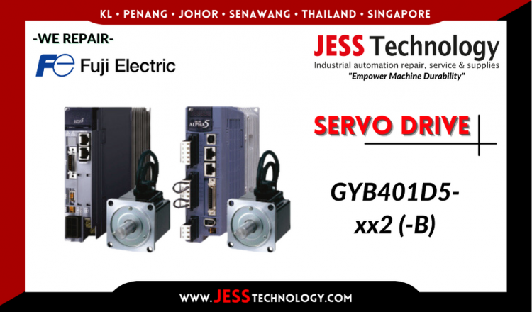 รับซ่อม  FUJI ELECTRIC SERVO DRIVE GYB401D5-xx2 (-B)   ชลบุรี, ศรีราชา, ระยอง