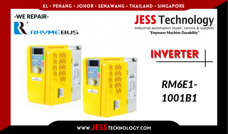 รับซ่อม  RHYMEBUS INVERTER RM6E1-1001B1  ชลบุรี, ศรีราชา, ระยอง