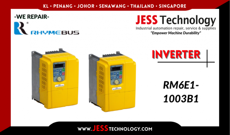 รับซ่อม  RHYMEBUS INVERTER RM6E1-1003B1  ชลบุรี, ศรีราชา, ระยอง