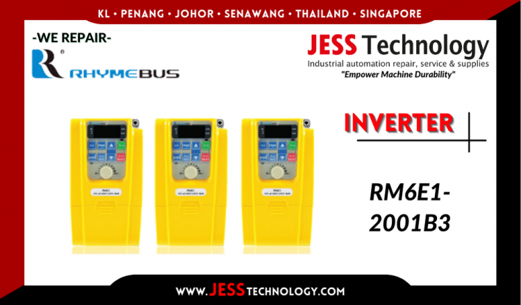 รับซ่อม  RHYMEBUS INVERTER RM6E1-2001B3 ชลบุรี, ศรีราชา, ระยอง