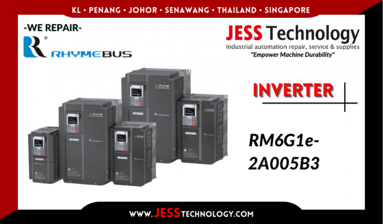 รับซ่อม   RHYMEBUS INVERTER RM6G1e-2A005B3  ชลบุรี, ศรีราชา, ระยอง