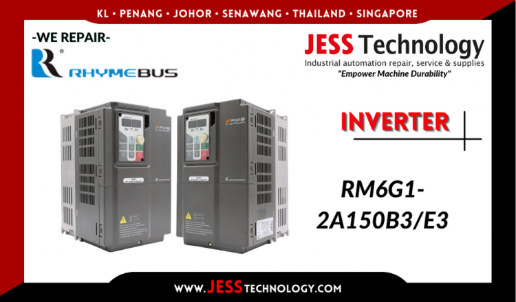 รับซ่อม   RHYMEBUS INVERTER RM6G1-2A150B3/E3  ชลบุรี, ศรีราชา, ระยอง