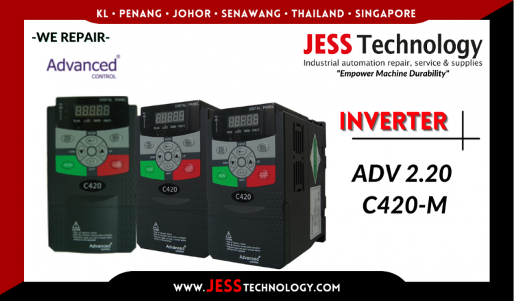 รับซ่อม   ADVANCED CONTROL INVERTER ADV 2.20 C420-M  ชลบุรี, ศรีราชา, ระยอง