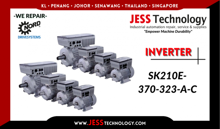 รับซ่อม  NORD DRIVESYSTEMS INVERTER SK210E-370-323-A-C   ชลบุรี, ศรีราชา, ระยอง