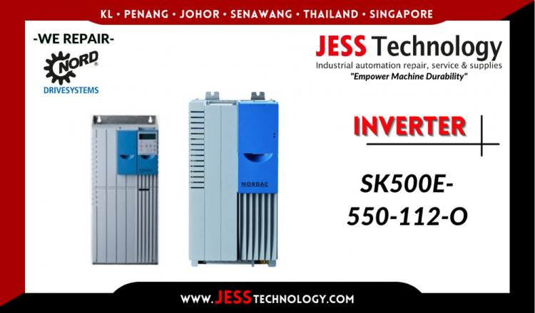 รับซ่อม  NORD DRIVESYSTEMS INVERTER SK500E-550-112-O  ชลบุรี, ศรีราชา, ระยอง