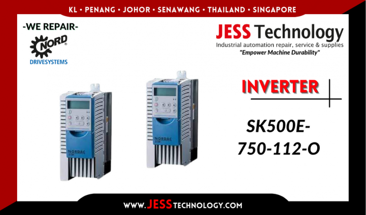 รับซ่อม  NORD DRIVESYSTEMS INVERTER SK500E-750-112-O  ชลบุรี, ศรีราชา, ระยอง