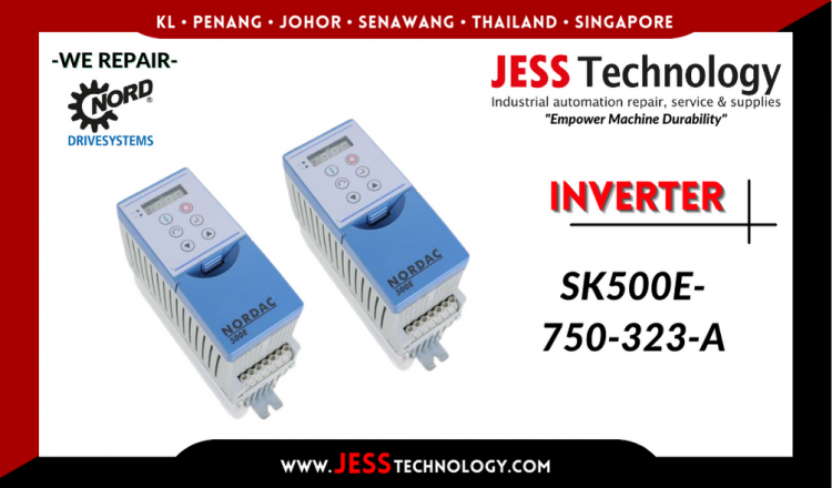 รับซ่อม    NORD DRIVESYSTEMS INVERTER SK500E-750-323-A   ชลบุรี, ศรีราชา, ระยอง