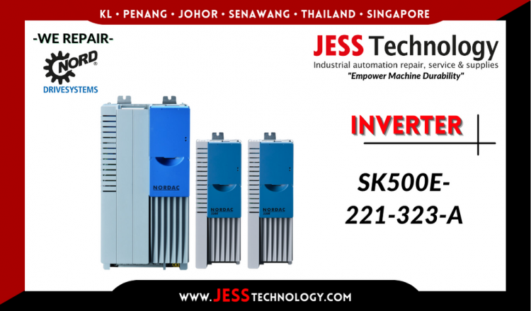 รับซ่อม  NORD DRIVESYSTEMS INVERTER SK500E-221-323-A  ชลบุรี, ศรีราชา, ระยอง