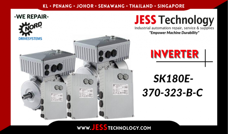 รับซ่อม   NORD DRIVESYSTEMS INVERTER SK180E-370-323-B-C  ชลบุรี, ศรีราชา, ระยอง