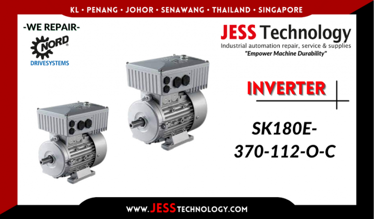 รับซ่อม  NORD DRIVESYSTEMS INVERTER SK180E-370-112-O-C  ชลบุรี, ศรีราชา, ระยอง