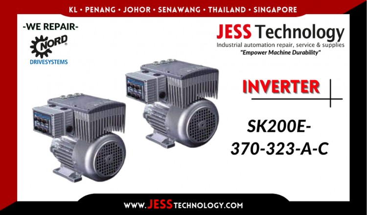 รับซ่อม   NORD DRIVESYSTEMS INVERTER SK200E-370-323-A-C   ชลบุรี, ศรีราชา, ระยอง