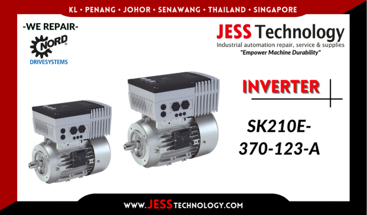 รับซ่อม   NORD DRIVESYSTEMS INVERTER SK210E-370-123-A   ชลบุรี, ศรีราชา, ระยอง