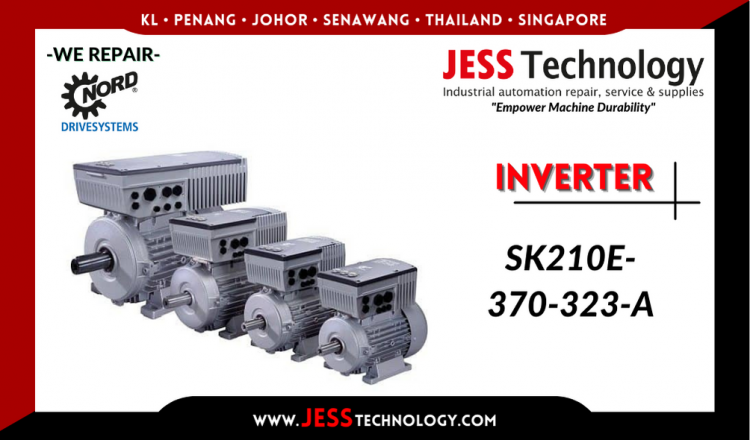 รับซ่อม   NORD DRIVESYSTEMS INVERTER SK210E-370-323-A    ชลบุรี, ศรีราชา, ระยอง