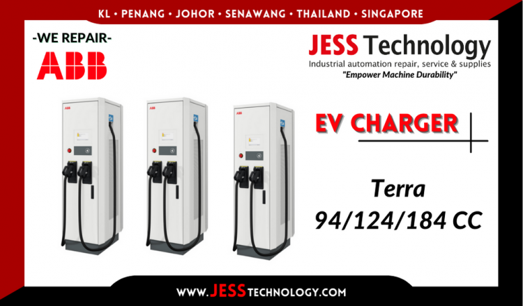 รับซ่อม    ABB EV CHARGING Terra 94/124/184 CC   ชลบุรี, ศรีราชา, ระยอง