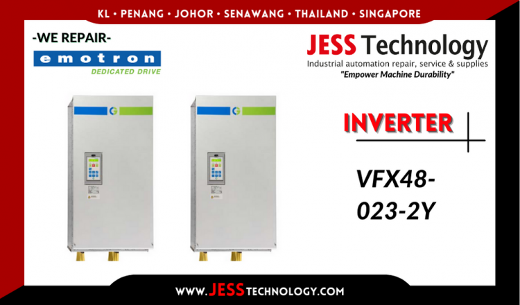 รับซ่อม   EMOTRON INVERTER VFX48-023-2Y     ชลบุรี, ศรีราชา, ระยอง