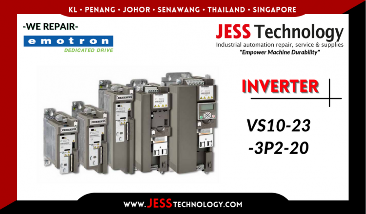 รับซ่อม   EMOTRON INVERTER VS10-23-3P2-20   ชลบุรี, ศรีราชา, ระยอง