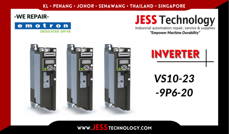 รับซ่อม  EMOTRON INVERTER VS10-23-9P6-20      ชลบุรี, ศรีราชา, ระยอง