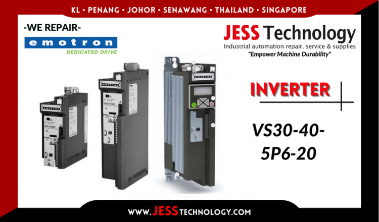 รับซ่อม   EMOTRON INVERTER VS30-40-5P6-20   ชลบุรี, ศรีราชา, ระยอง