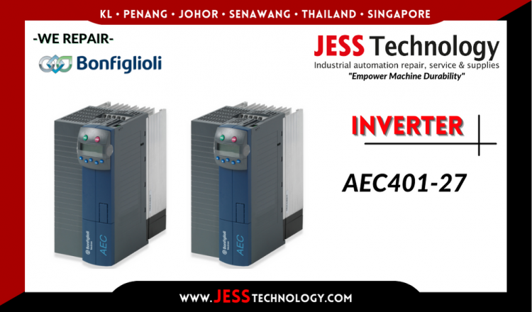 รับซ่อม  BONFIGLIOLI INVERTER AEC401-27  ชลบุรี, ศรีราชา, ระยอง