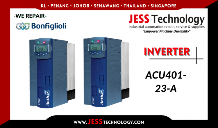 รับซ่อม  BONFIGLIOLI INVERTER ACU401-23-A   ชลบุรี, ศรีราชา, ระยอง