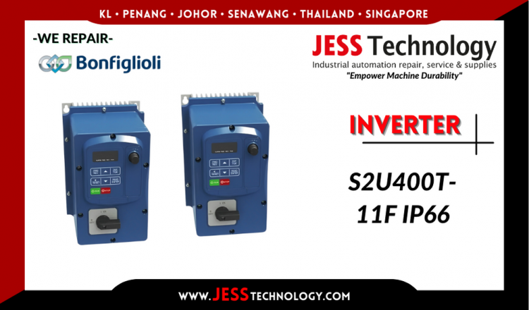 รับซ่อม    BONFIGLIOLI INVERTER S2U400T-11F IP66   ชลบุรี, ศรีราชา, ระยอง