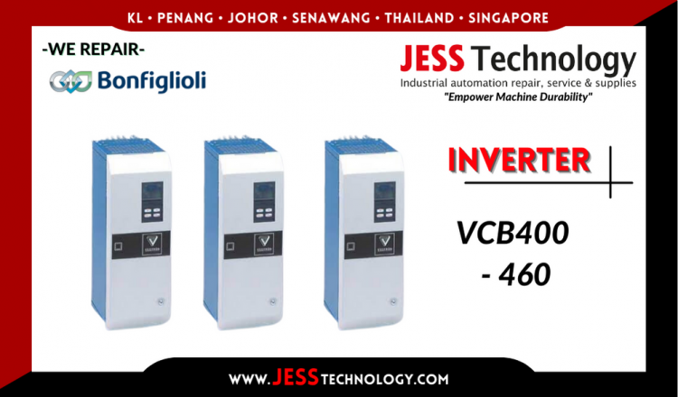 รับซ่อม   BONFIGLIOLI INVERTER VCB400 - 460  ชลบุรี, ศรีราชา, ระยอง