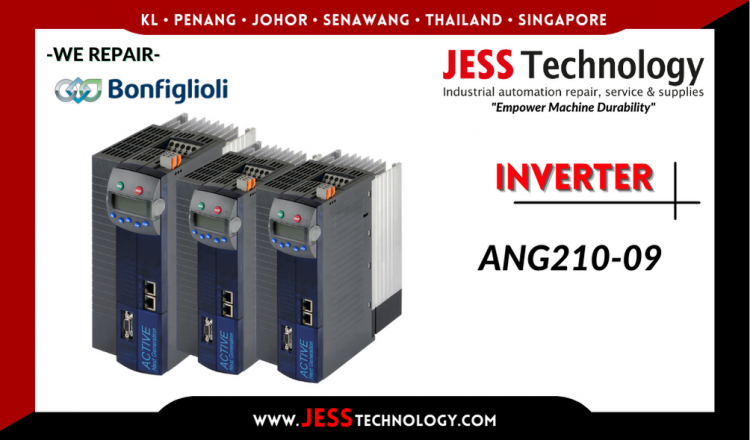 รับซ่อม   BONFIGLIOLI INVERTER ANG210-09   ชลบุรี, ศรีราชา, ระยอง