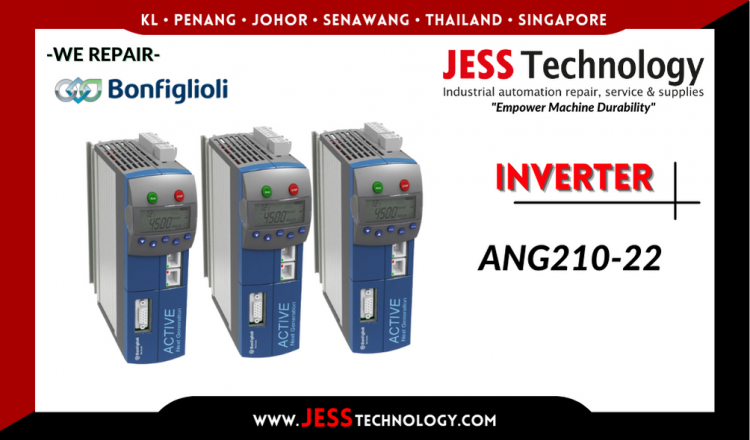 รับซ่อม   BONFIGLIOLI INVERTER ANG210-22   ชลบุรี, ศรีราชา, ระยอง