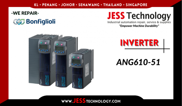 รับซ่อม   BONFIGLIOLI INVERTER ANG610-51   ชลบุรี, ศรีราชา, ระยอง