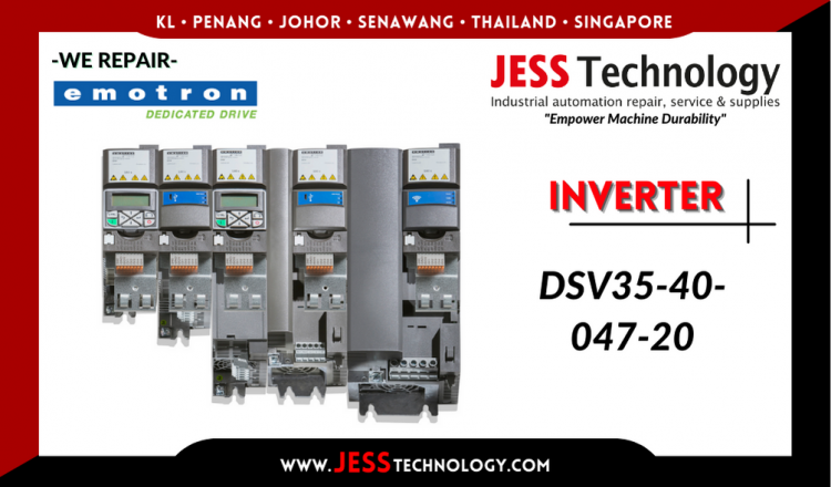 รับซ่อม   EMOTRON INVERTER DSV35-40-047-20   ชลบุรี, ศรีราชา, ระยอง