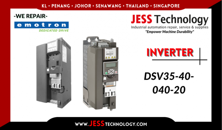 รับซ่อม  EMOTRON INVERTER DSV35-40-040-20    ชลบุรี, ศรีราชา, ระยอง